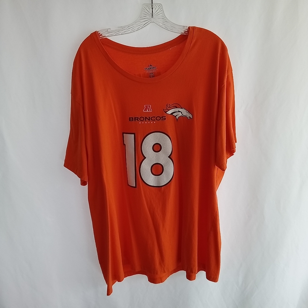Majestic Fan Fashion Denver Broncos Shirt Size XL